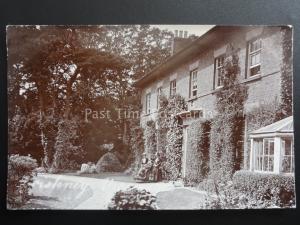 Lincolnshire FRISKNEY VICARAGE shows two Ladies & Person in Wheelchair c1905 RP