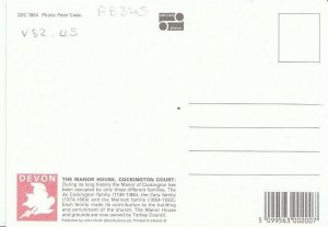 Devon Postcard - The Manor House - Cockington Court   AB345