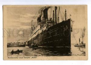 190543 NORDDEUTSCHER LLOYD ship BERLIN Vintage postcard