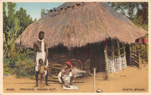 Indian Hut Trinidad Postcard