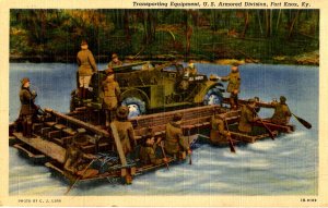 Military - Fort Knox, NY. Transporting Equipment