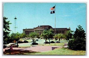 Oklahoma State Capitol Building Oklahoma City OK UNP Chrome Postcard K17