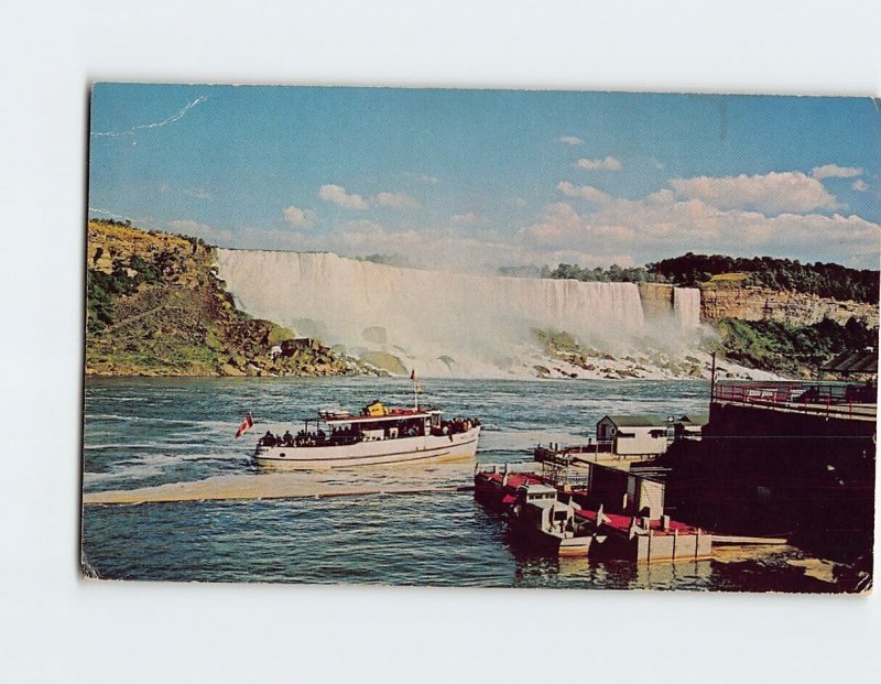 Postcard American Falls, as seen from Niagara Falls, Canada, Niagara Falls, N.Y.