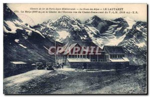 Postcard Old Railroad Paris Lyon Mediterranee La Route des Alpes The Lautaret...