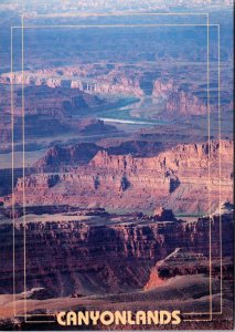 Postcard Canyonlands National Park - Colorado River in Land of Canyons