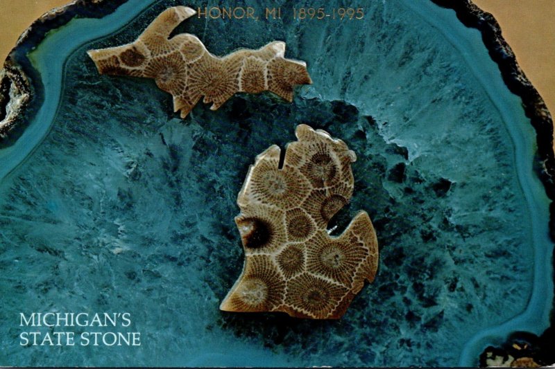 Michigan State Stone Petoskey Stone 1995