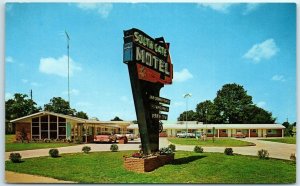 Postcard - Southgate Motel - Milan, Tennessee 