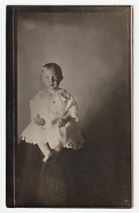 Portrait of a Young Toddler - Girl (Unknown) - New - Early 1900's