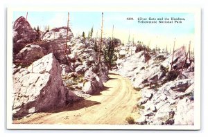 Silver Gate & The Hoodoos Yellowstone National Park Wyoming Postcard