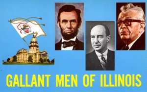 Gallant Men of Illinois - Lincoln - Dirksen - Stevenson - 1960s