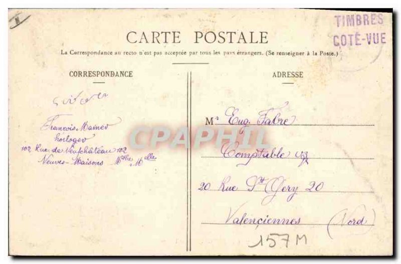 Postcard Old Place Thiers Nancy