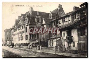 Old Postcard Perigueux House called Consuls