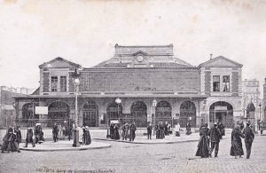 CPA Paris Gare de Vincennes 1904 French Station Postcard