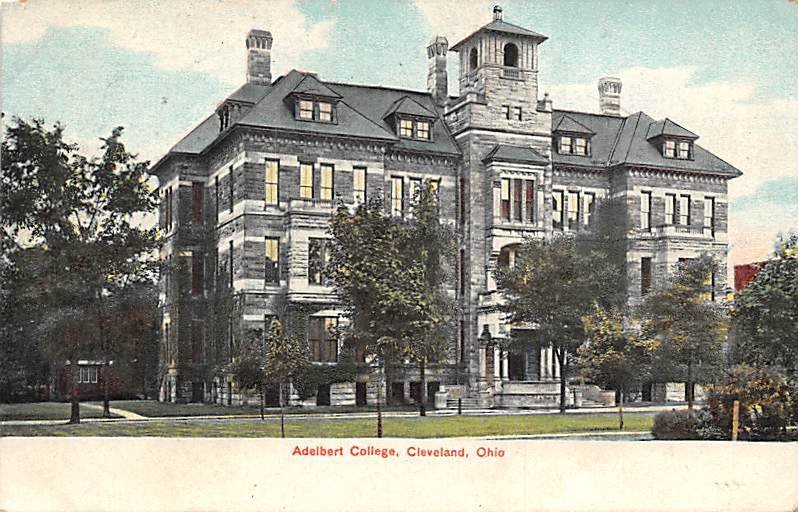 Adelbert College Cleveland, Ohio OH