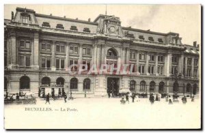 Brussels Old Postcard Post