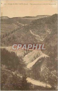 Postcard Old Malvaux Gorges (Jura) Panoramic taking Boimont