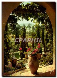 Modern Postcard The French Riviera miracle of nature Jardin Provencal