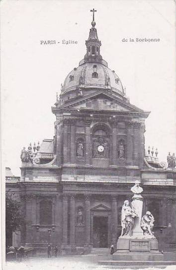 France Paris Eglise de la Sorbonne