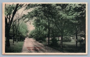 NEW BERN NC NATIONAL CEMETERY ANTIQUE POSTCARD