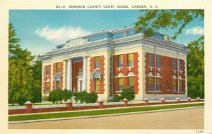 SC, Camden, South Carolina, County Court House, Ashville No. E-6681