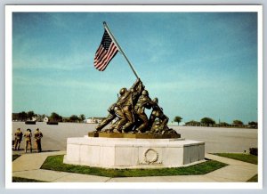 Iwo Jima Monument, Parris Island South Carolina, Chrome Postcard