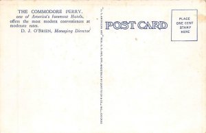 Commodore Perry Hotel Toledo, Ohio OH