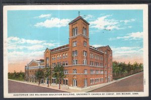 Auditorium and Religious Education Building,University Church of Christ,Des M...