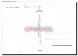 Modern Postcard Normandy