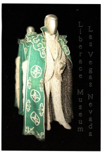 Fashion, Turquoise Mandarin Cape, The Liberace Museum, Las Vegas, Nevada