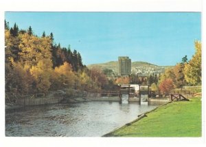 Margaret Bowater Park, Provincial Building, Corner Brook, NL, 1975 Postcard