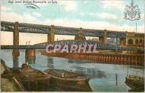 Old Postcard High Level Bridge Newcastle on Tyne