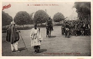 PC ARMEE D'UN CHEF DE BABOUA ETHNIC TYPES FRENCH CONGO (a35747)