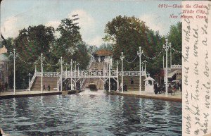 White City AMUSEMENT PARK, New Haven CT, 1907, Water Chutes