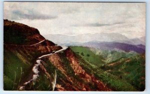 Mountain Trail BENGUET Philippines Postcard