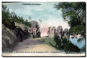 Postcard Old New Road Corniche d'Esterel