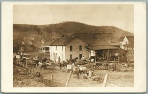 WHITESVILLE NY ANTIQUE REAL PHOTO POSTCARD RPPC