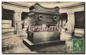 Paris Old Postcard sarcophagus of Napoleon 1st