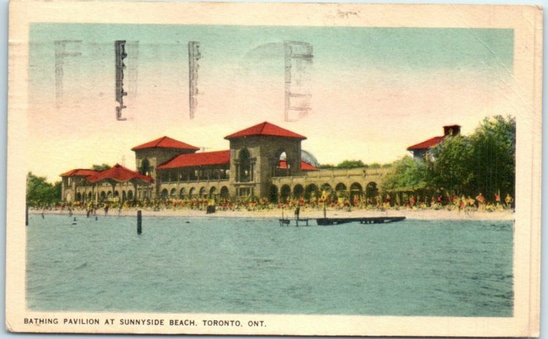 M-1879 Bathing Pavilion at Sunnyside Beach Toronto Ontario Canada