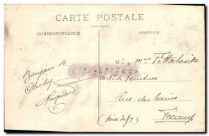 Old Postcard Clichy banks of the Seine The plant Charter gas