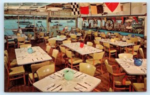 SOUTH NORWALK, CT Connecticut ~ THE PIER RESTAURANT c1960s Roadside  Postcard