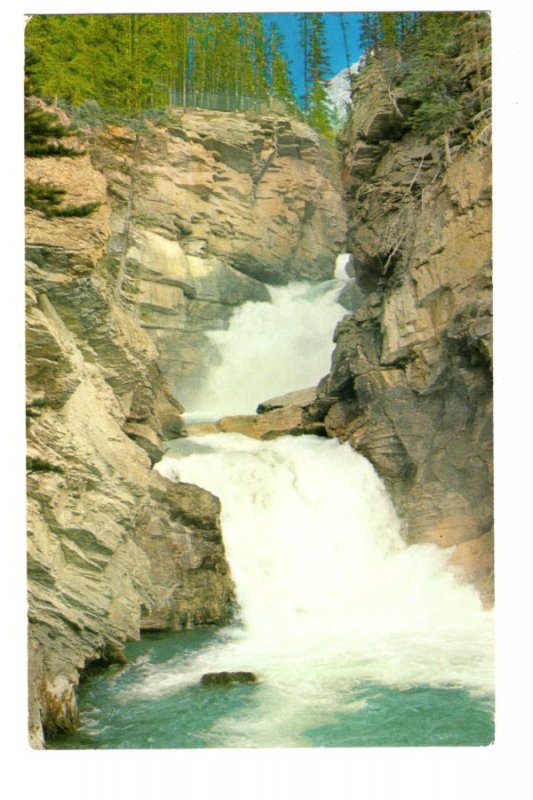 Canadian Rockies, Sunwapta Falls, Alberta,