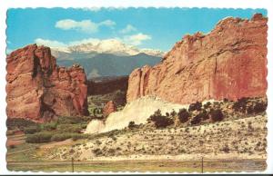 USA, Pikes Peak, Colorado, unused Postcard 