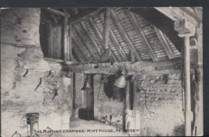 Sussex Postcard - The Minting Chamber, Mint House, Pevensey  RS8045