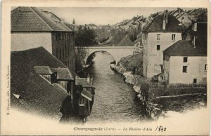 CPA CHAMPAGNOLE - la-RIVIERE d'Ain (150228)