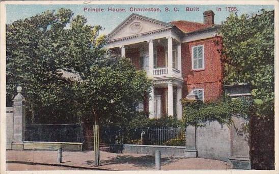 South Carolina Charleston Pringle House Built