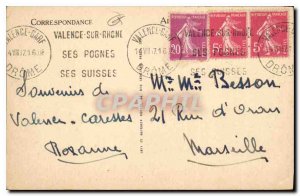 Old Postcard Valencia Jouvet Park