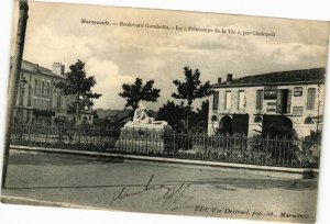 CPA MARMANDE - Boulevard Gambetta Le Printempe de la Vic (251359)