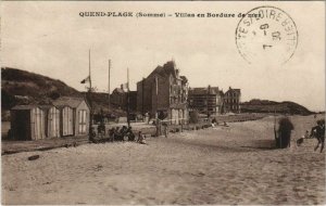 CPA QUEND-PLAGE Villas en Bordure de mer (807545)