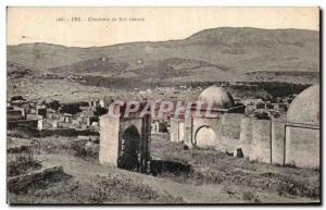 Postcard Old Cemetery Fez Morocco Bab Fetouth