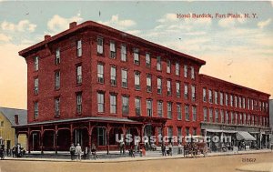 Hotel Burdick - Fort Plain, New York NY Postcard
